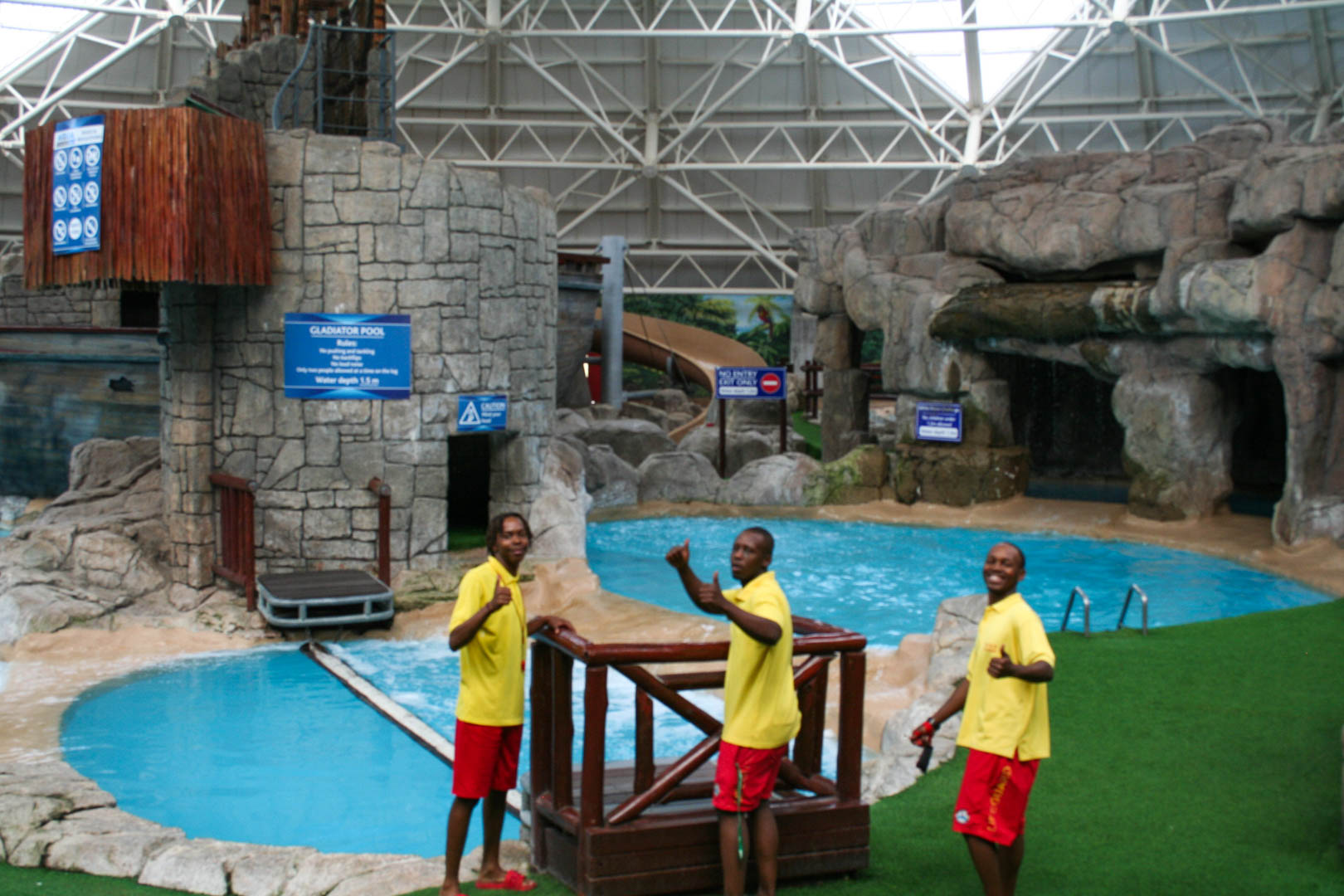 Aquadome & Wall Climbing — Emerald Resort — 2